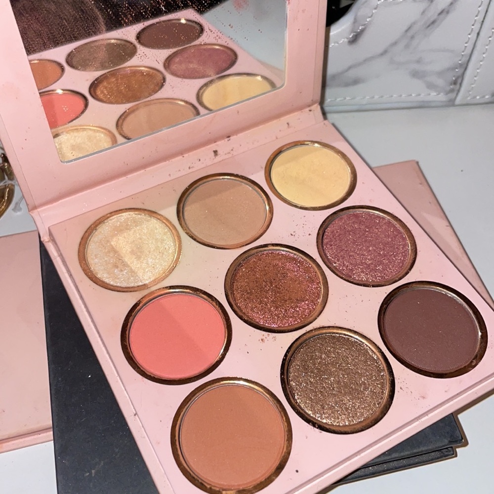 Kylie Cosmetics Eyeshadow Palette - Pink, Gold, Brown Shades